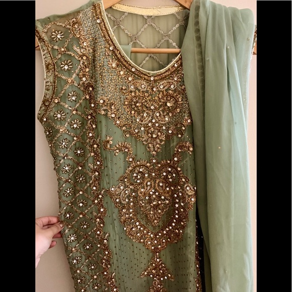 Pakistani/Indian Salwar Kameez/ 3pc Suit - Picture 2 of 8